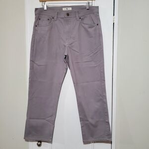 Modern Gray Straight Jeans with Soft Finish‎